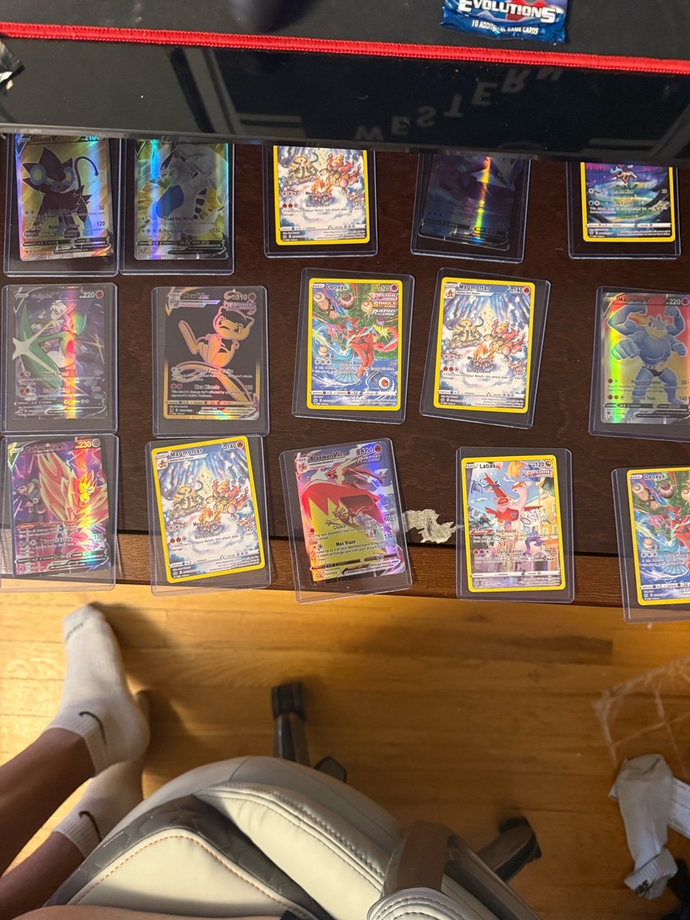 Premium Pokémon Trading Card Collection Display - Multi Color